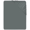 West Midlands Homeware King Fitted Sheet Soft Brushed Microfibre Fabric