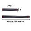 CALPALMY 2-Pack XX-Large Extendable Poster Tubes Expand from 30.5” to