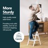 WOA WOA Step Ladder for Home, Foldable Step Stool for