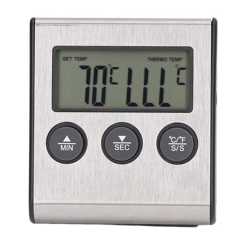 Meat Thermometer Electronic with Probe Digital Oven for Cooking Kitchen
