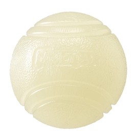 2 Pack Durable Rubber Chew Toy for Puppy Training,Outdoor Fetch & Tug of War|Non-Toxic Waterproof Glowing Balls for Aggressive Chewers(Small/Medium/Large Dogs) (5cm)