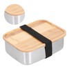 Bento Lunch Box 304 Stainless Steel Secure Bento Boxes with