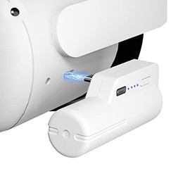 Battery Pack for Oculus Quest 2, 5000mAh Head Strap Battery Pack Compatible with Oculus/Meta Quest 2 Lightweight and Portable VR Extend Power Accessories for Extra 2-4H Playtime - model: 1 pack