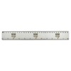 'Turning 2025 into Legacy' 30cm (12 Inch) White Plastic Ruler