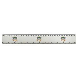 'Turning 2025 into Legacy' 30cm (12 Inch) White Plastic Ruler (RL00090984)