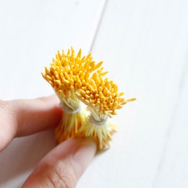 SK Flower Stamens 2 Bundles of 140-160 Stems Handmade Flowers Pollens Stamens 2-3-Inch