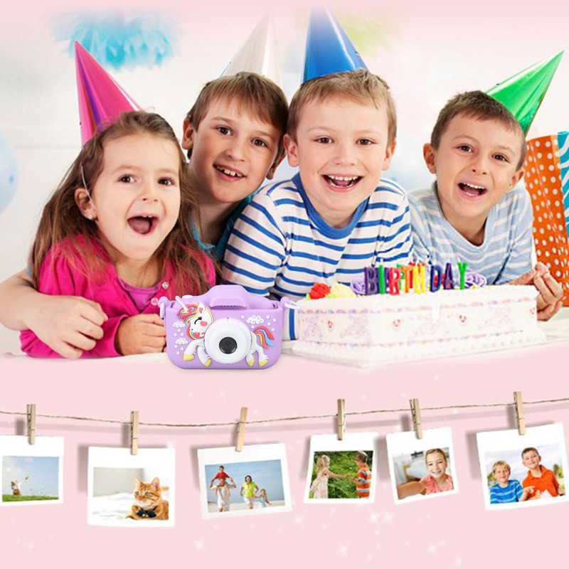 Kids Camera Cute Dual Lens Auto Focus Photography Video Recording