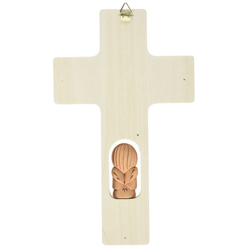 NEUMEYER N 508 Children's Cross Wood, Natural, 20 x 12