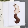 Large (A4) 'Fluffy Ragdoll Cat' Blank Greeting Card (GC00031009)