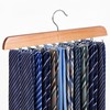 Cycleacc Tie Rack Hanger for Closet, 2 in 1 Belt