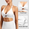 Women's Sports Bra, Open Back Design, Medium Impact, Adjustable Straps