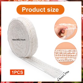 10m Meat Netting Roll, 16 Hole Elastic Ham Netting Smoked Meat Poultry Ham Sock Netting Beef Netting Precut Mesh Butcher Twine Netting for Making Delicious Meat Sausages