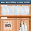 20 Pcs Space Saving Heart Hanger Connector Hooks Space Hanger
