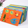 LOMIMOS 500Pcs Colorful Mini Paper Fastener Brad,Split Pin for Art