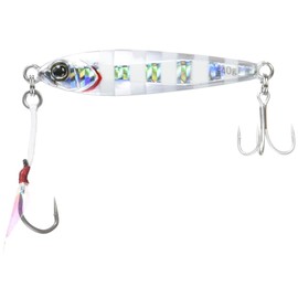 JACKALL Metal Jig, Big Backer, Jig, 2.7 inches (68 mm), 1.4 oz (40 g), Glow Stripe/Border Holo