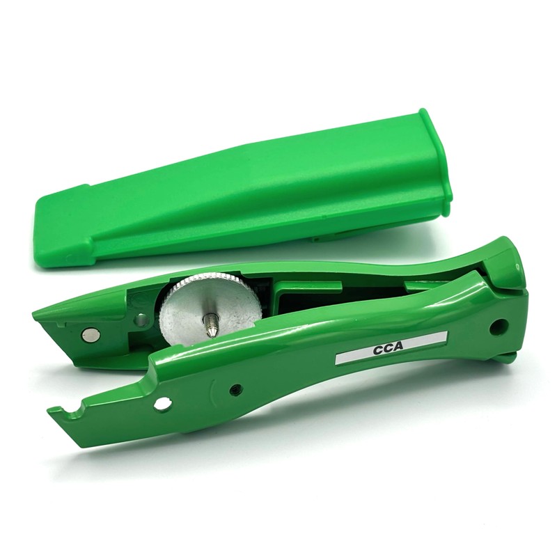 CCA Green Carpet Cutter Tool with Green Holder for The