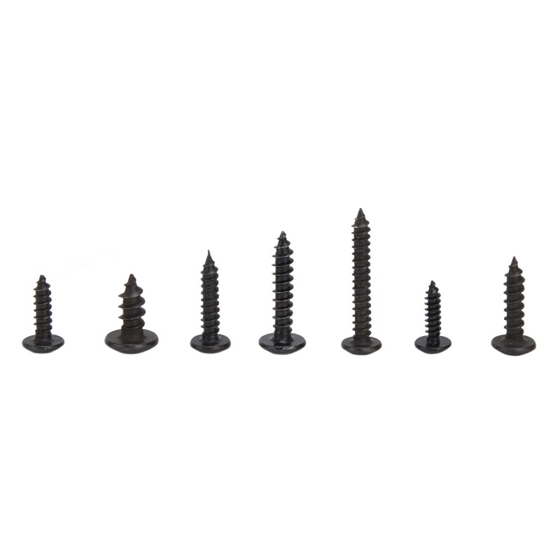 300Pcs Truss Head Self Tapping Screws Cross Carbon Steel Screw