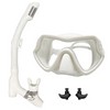 Snorkel Mask Set for Adults – Tempered Glass Diving Goggles