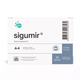 GARMONIA A-4 Sigumir Khavinson Natural Cartilage Peptide Bioregulator 20 capsules