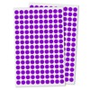 3000 Pack, 0.375" Round Dot Stickers Circle Labels - Purple