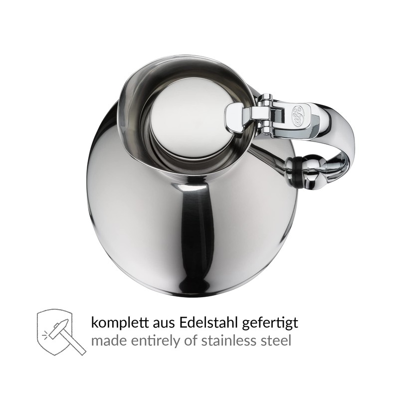 alfi HOTELLO 0.6 L Double-Walled Stainless Steel Insulated Jug Keeps