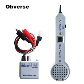 Tone Generator Kit, Wire Tracer Circuit Tester, 200EP Cable Tester, Tone Tracing Probe Kit, Line Finder Toner with Inductive Amplifier for Network Cables Collation