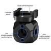 CS PRIORITY Mini Aluminum Alloy Multi Screw Hole Adapter with