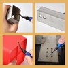 2 Pcs Deburring Tool +10 Pcs BS1010 High Speed Steel