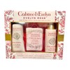 Crabtree & Evelyn EVELYN ROSE Hand Therapy, Bar Soap, Body