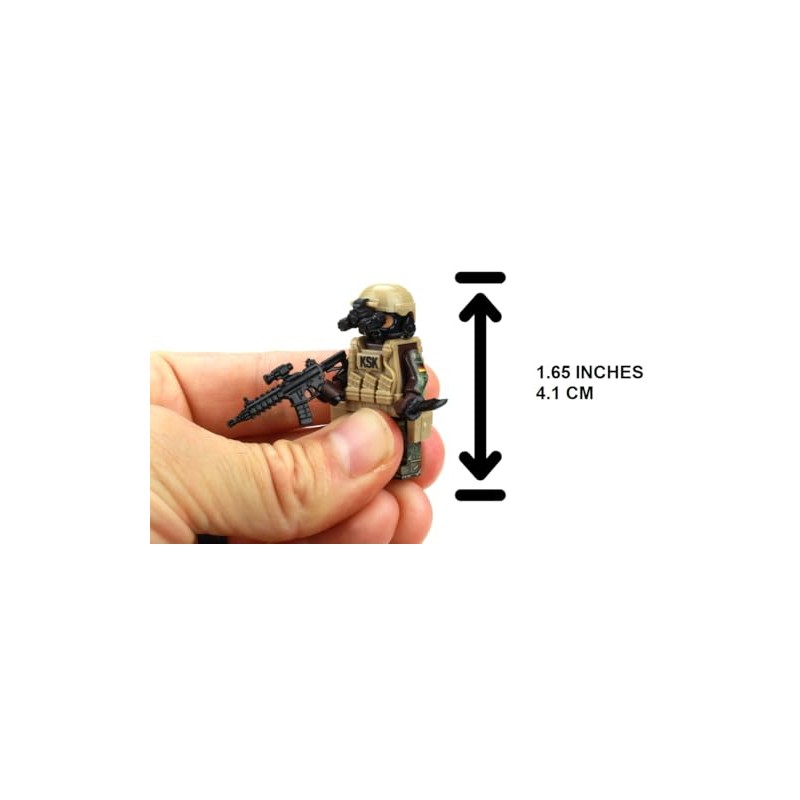 Battle Brick 1.6 Inches Tall KSK Kommando Spezialkrafte German Special