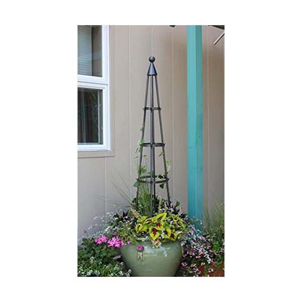 Achla Design Achla Design OBL-01A Garden Obelisk, 61" H Trellis,