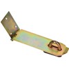 KOTARBAU® Hasp with Padlock, 3 Different Sizes, Yellow Galvanised, Overflow