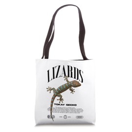Tokay Gecko Streetwear Lizard Keeper Tote Bag