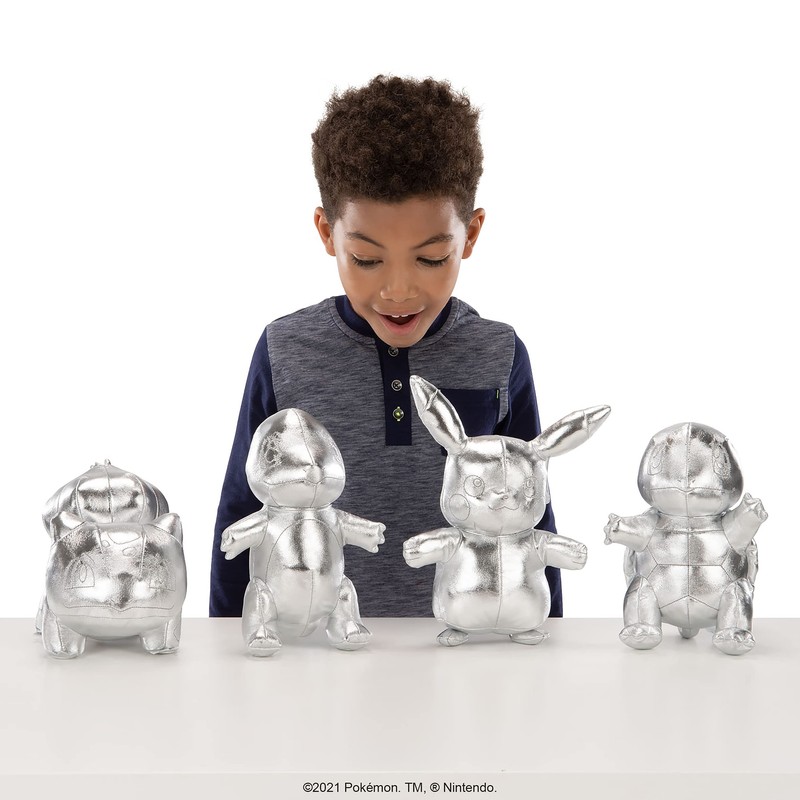 PoKéMoN 25TH CELEBRATION 8INCH PLUSH - SILVER SQUIRTLE