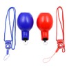 Tiardey 2pcs Squeeze Whistle Hygienic Hand Whistle with Lanyard for