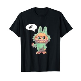 Cute BUBU Playful Creature Collection Little Rabbit says HI T-Shirt