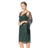 Metme Women's 1920s Scarf Wraps Sequin Deco Fringed Wedding Cape