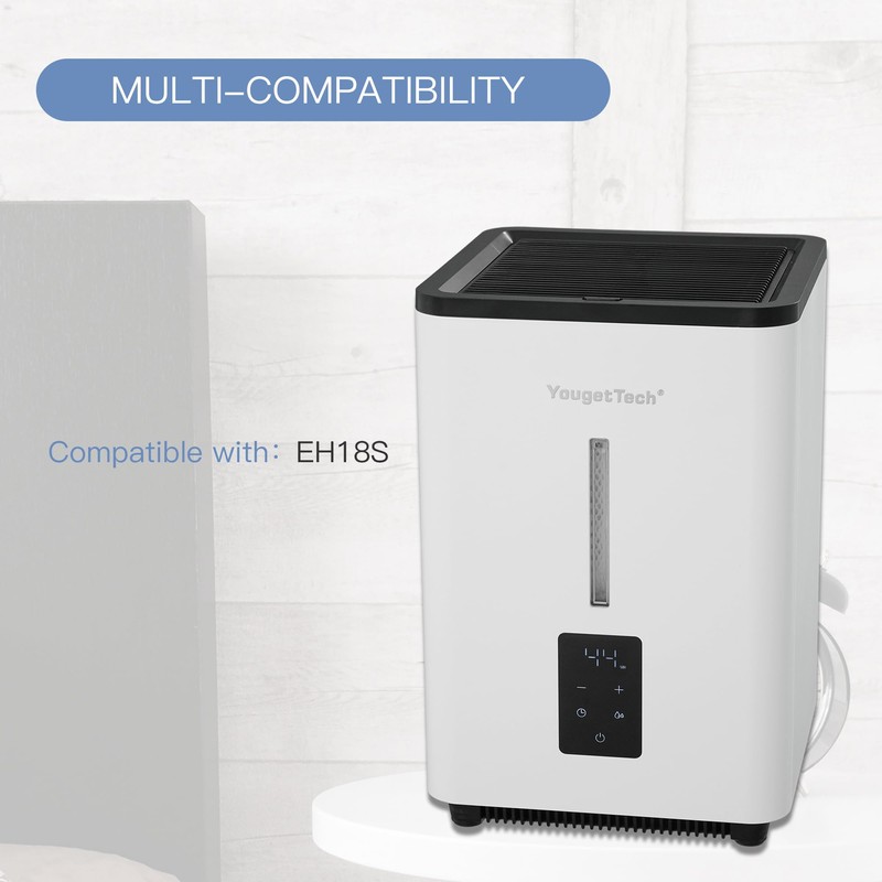 2 Pack Humidifier Wicking Filters Replacement, Compatible with YougetTech Humidifier