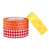 Wrapables Warm Tones Japanese Washi Masking Tape (Set of 3),