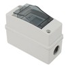Single Phase Energy Meter LCD Backlit Display 35mm DIN Rail