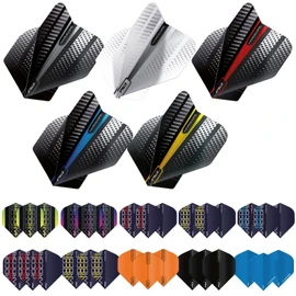 200 Piece Darts Custom Fit Pack Set | Dart Flights | Dart Shafts (Stems) | Trident 180's | Flight Savers | Finger Grip Wax | Rings | Toolkit Bottle Opener | Point Sharpener | Point Protectors