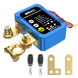 New Version Kill Switch for Car - Remote Battery Disconnect 12V 240A, Anti-Theft, Automatic Cut/Shut Off for Auto, RV, ATV, Truck, Boat