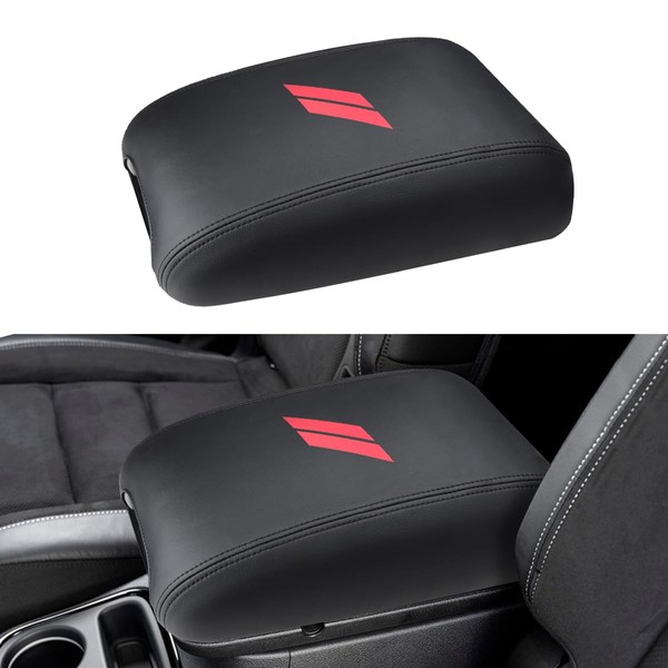 INTGET Car Rear Armrest Cover for Dodge Durango Accessories 2011-2023