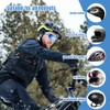 Riisoyu Cycling Hat Winte, Warm Windproof Lightweight Helmet Base Hat