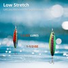 RUNCL PowerFluoro Fishing Line, 100% Fluorocarbon Coated Fishing Line, Hybrid