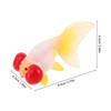 KICHOUSE Realistic Plastic Goldfish Simulation for Educational Artificial Fish Tank