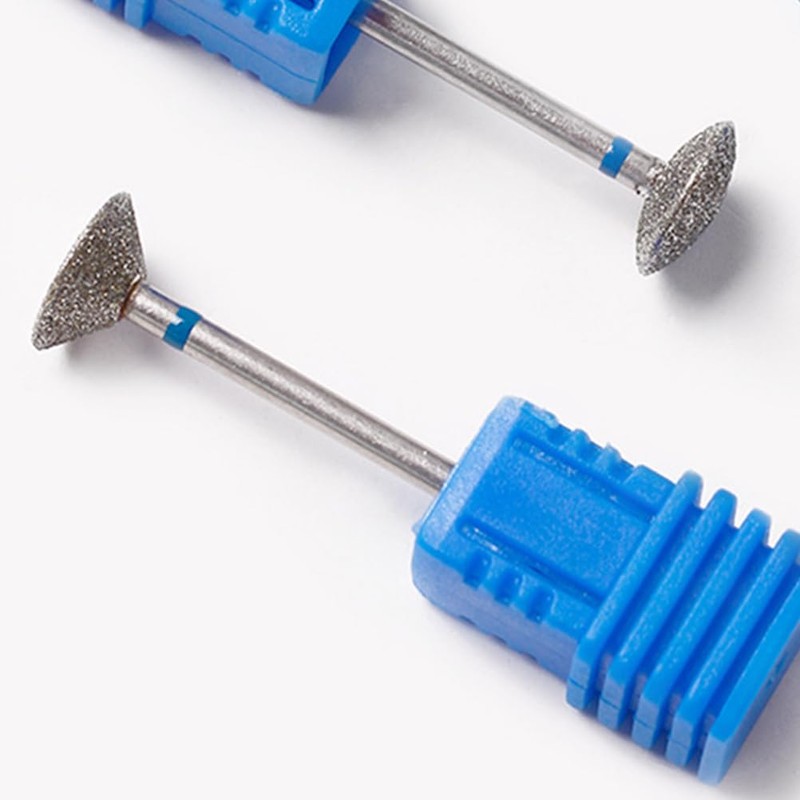 minkissy 3 Pcs Nail Polisher Diamond Tipped Drill Bit Cuticle