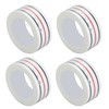 4pcs 1/4 Inch Seam Diagonal Seam Tapes Professional Straight Diagonal