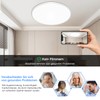 NUODIFAN LED Ceiling Light, 18 W Ceiling Light, IP65 Bathroom