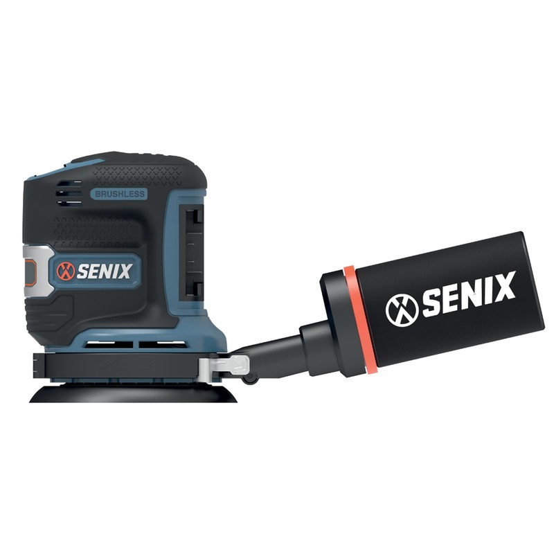 SENIX 20V Random Orbit Sander,5 Inch Power Palm Electric with